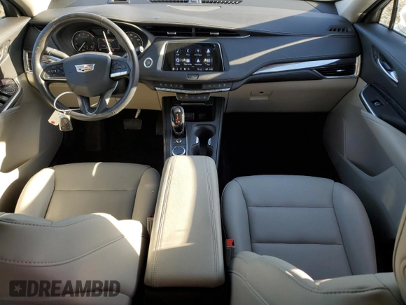 2023 Cadillac XT4 AWD Luxury with VIN 1GYFZBR42PF103438, listed as a Copart auction lot 80647064 with 18,182 mi miles and Salvage Title. Bid and sale history available at carsss.com. Image 8.