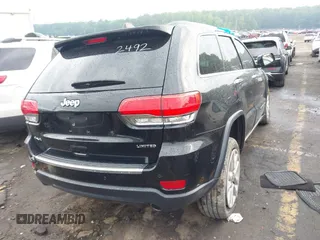 2017 Jeep Grand Cherokee Limited with VIN 1C4RJFBG9HC912492, listed as a IAAI auction lot 42161318 with Not provided miles and . Bid and sale history available at DreamBid. Image 4.