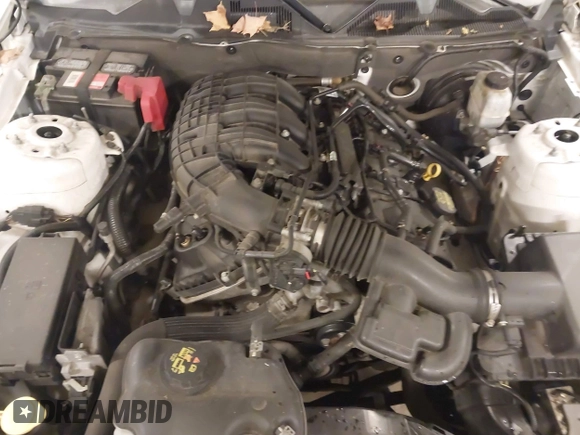 2013 Ford Mustang V6 with VIN 1ZVBP8AM0D5281131, listed as a IAAI auction lot 41447563 with 119,820 mi miles. Bid and sale history available at carsss.com. Image 10.