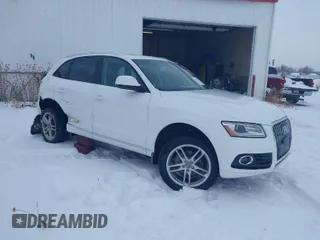 2013 Audi Q5 Premium Plus with VIN WA1LFAFP5DA101860, listed as a IAAI auction lot 41254902 with 153,143 mi miles. Bid and sale history available at carsss.com. Image 1.