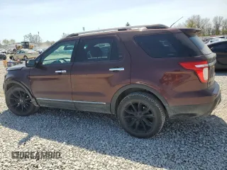 2012 Ford Explorer Limited with VIN 1FMHK7F89CGA55749, listed as a Copart auction lot 53632655 with 215,206 mi miles and Salvage Title. Bid and sale history available at carsss.com. Image 2.
