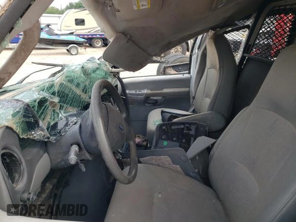 2008 Ford Econoline Passenger XL with VIN 1FBSS31L88DA95428, listed as a Copart auction lot 55216894 with Not Provided miles and Salvage Title. Bid and sale history available at DreamBid. Image 7.