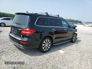 2017 Mercedes-Benz GLS 450 z VIN 4JGDF6EE4HA782960, wystawiony jako Copart lot #60368235 z przebiegiem 88 178 mil mil oraz Szkoda całkowita • Salvage title. Historia ofert i sprzedaży dostępna na DreamBid. Obrazek 3.