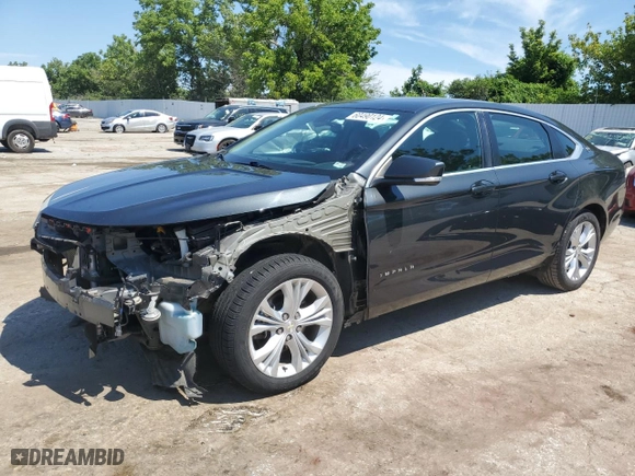 2014 Chevrolet Impala LT Eco with VIN 2G1135SR8E9190608, listed as a Copart auction lot 60490124 with 77,845 mi miles and Salvage Title. Bid and sale history available at carsss.com. Image 1.