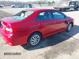 2013 Toyota Corolla L with VIN 2T1BU4EE4DC102938, listed as a IAAI auction lot 41822212 with 89,079 mi miles. Bid and sale history available at carsss.com. Image 4.