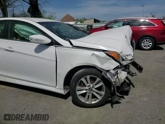 2014 Hyundai Sonata GLS with VIN 5NPEB4AC5EH868988, listed as a Copart auction lot 54207675 with Not Provided miles and Salvage Title. Bid and sale history available at carsss.com. Image 14.