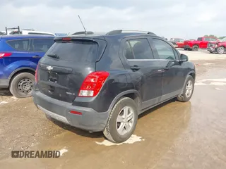 2016 Chevrolet Trax LT with VIN KL7CJLSB3GB668848, listed as a IAAI auction lot 42111976 with 44,363 mi miles and . Bid and sale history available at DreamBid. Image 4.