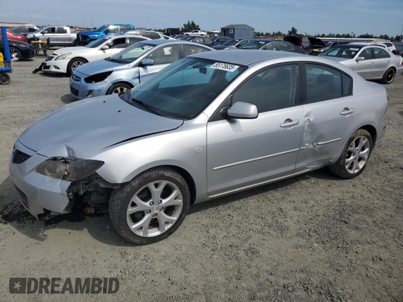 2009 Mazda 3 i Touring Value with VIN JM1BK32G791209810, listed as a Copart auction lot 55175635 with 115,234 mi miles and Salvage Title. Bid and sale history available at DreamBid. Image 1.