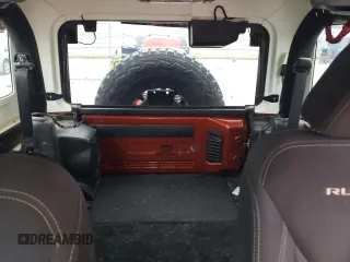 2014 Jeep Wrangler Rubicon with VIN 1C4BJWCG2EL303420, listed as a Copart auction lot 63550985 with 87,175 mi miles and Salvage title. Bid and sale history available at DreamBid. Image 10.