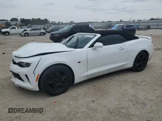 2018 Chevrolet Camaro 1LT with VIN 1G1FB3DSXJ0132193, listed as a Copart auction lot 46073425 with 101,424 mi miles and Salvage Title. Bid and sale history available at carsss.com. Image 1.