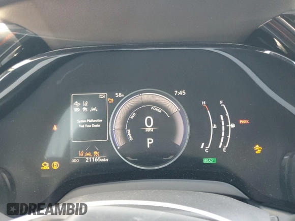2023 Lexus RX 350h z VIN 2T2BBMCA7PC006100, wystawiony jako Copart lot #50487565 z przebiegiem 21 165 mil mil oraz Szkoda całkowita • Salvage title. Historia ofert i sprzedaży dostępna na DreamBid. Obrazek 9.