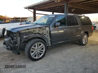 2017 Ford Expedition Max Limited with VIN 1FMJK1KT3HEA30020, listed as a Copart auction lot 45313765 with 170,344 mi miles and Salvage title. Bid and sale history available at DreamBid. Image 1.