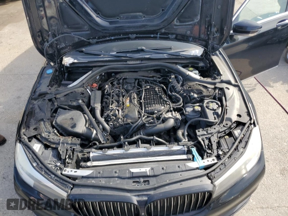 2017 BMW 7 Series 740i with VIN WBA7E2C56HG740168, listed as a Copart auction lot 69678504 with 0 mi miles and Clean Title. Bid and sale history available at carsss.com. Image 11.