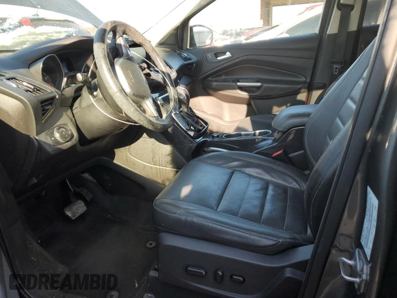 2014 Ford Escape Titanium with VIN 1FMCU9J90EUE48236, listed as a Copart auction lot 85134724 with 64,162 mi miles and Salvage Title. Bid and sale history available at carsss.com. Image 7.