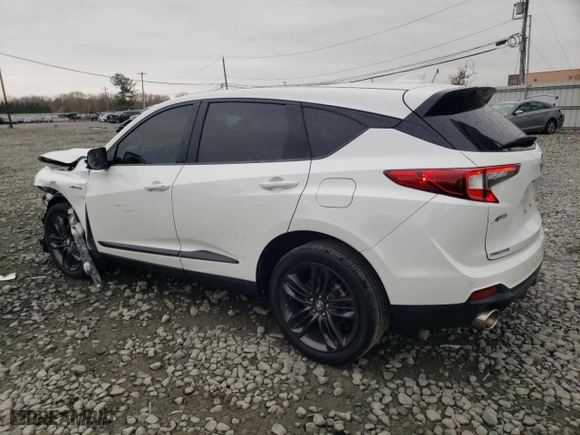 2020 Acura RDX w/A-Spec Pkg with VIN 5J8TC2H68LL037147, listed as a Copart auction lot 81382204 with 52,702 mi miles and Salvage Title. Bid and sale history available at carsss.com. Image 2.