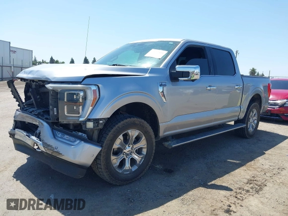 2021 Ford F-150 XL with VIN 1FTFW1E81MFA28258, listed as a IAAI auction lot 42402411 with 119,492 mi miles and . Bid and sale history available at DreamBid. Image 14.