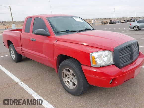 2006 Dodge Dakota SLT with VIN 1D7HW42N26S656513, listed as a IAAI auction lot 41906945 with 270,468 mi miles and . Bid and sale history available at carsss.com. Image 1.