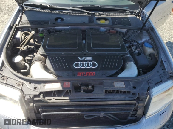 2003 Audi RS 6 with VIN WUAPV54B63N905751, listed as a Copart auction lot 55178165 with 147,535 mi miles and Clean Title. Bid and sale history available at carsss.com. Image 11.
