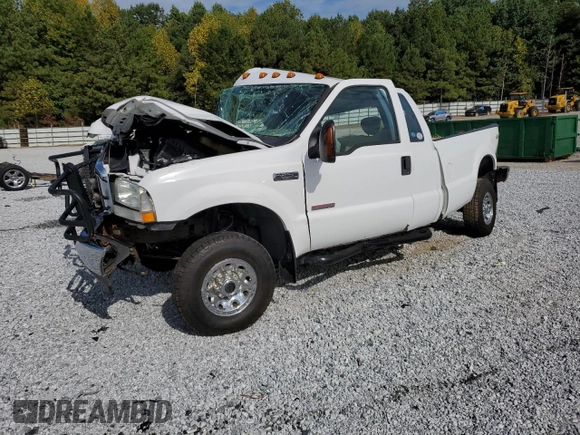 2004 Ford Super Duty F-250 XL with VIN 1FTNX21P34EC94317, listed as a Copart auction lot 69180864 with 0 mi miles and Salvage Title. Bid and sale history available at carsss.com. Image 1.