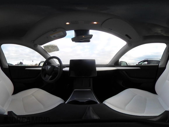 2023 Tesla Model Y Long Range with VIN 7SAYGDEE6PF947827, listed as a IAAI auction lot 41443524 with 12,381 mi miles and . Bid and sale history available at DreamBid. Image 20.