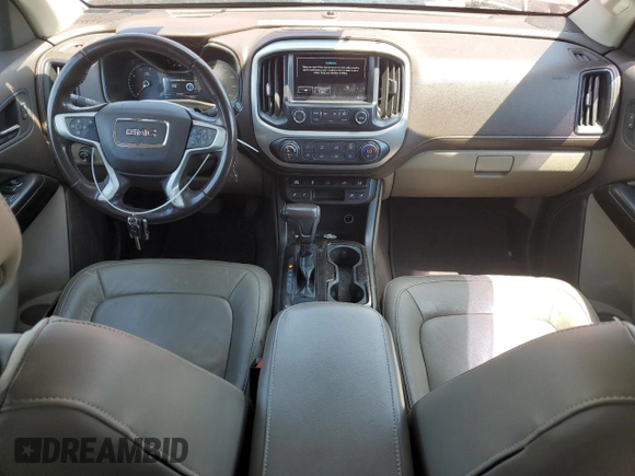 2017 GMC Canyon 4WD SLT with VIN 1GTP6DE14H1302564, listed as a Copart auction lot 54965815 with 214,501 mi miles and Clean Title. Bid and sale history available at carsss.com. Image 8.