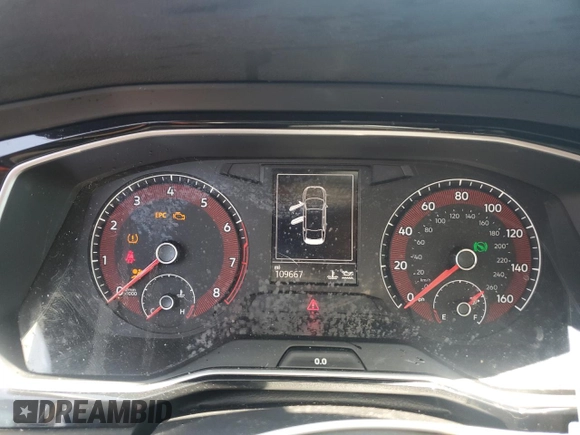 2020 Volkswagen Jetta S with VIN 3VWC57BUXLM084740, listed as a Copart auction lot 56178645 with 109,667 mi miles and Salvage title. Bid and sale history available at DreamBid. Image 9.