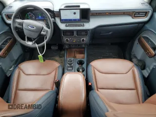 2022 Ford Maverick XL with VIN 3FTTW8E38NRA72553, listed as a Copart auction lot 46357695 with 29,937 mi miles and Salvage Title. Bid and sale history available at DreamBid. Image 8.