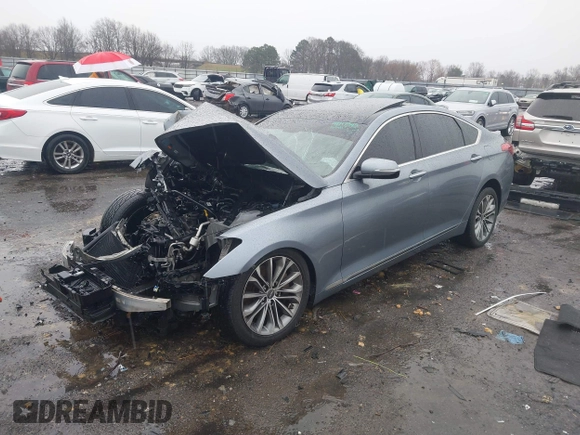 2015 Hyundai Genesis 3.8L z VIN KMHGN4JEXFU018603, wystawiony jako IAAI lot #41717349 z przebiegiem Nie podano mil oraz . Historia ofert i sprzedaży dostępna na DreamBid. Obrazek 19.