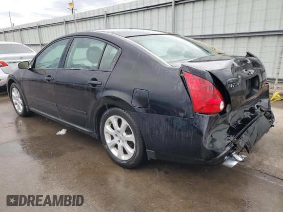 2007 Nissan Maxima 3.5 SE with VIN 1N4BA41E57C856979, listed as a Copart auction lot 69863534 with 51,352 mi miles and Salvage Title. Bid and sale history available at carsss.com. Image 2.