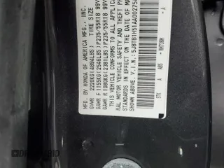 2010 Acura RDX Tech Pkg with VIN 5J8TB1H51AA002754, listed as a Copart auction lot 49439015 with 143,774 mi miles and Salvage Title. Bid and sale history available at carsss.com. Image 13.