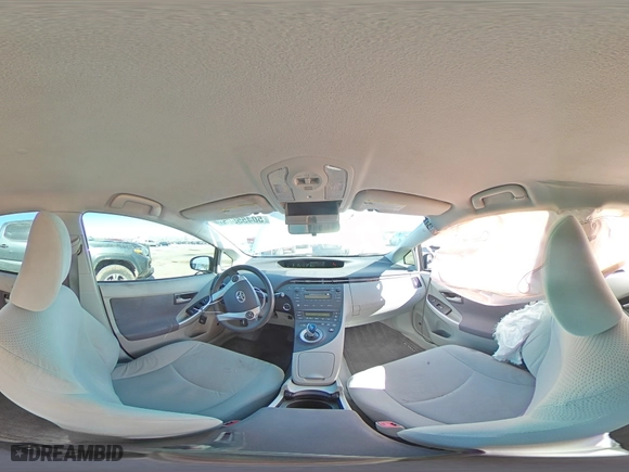 2011 Toyota Prius I with VIN JTDKN3DU4B0260297, listed as a Copart auction lot 50455505 with 108,523 mi miles and Salvage Title. Bid and sale history available at carsss.com. Image 12.