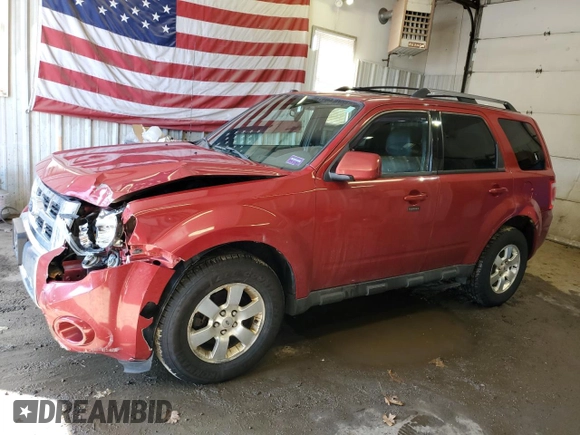 2011 Ford Escape Limited with VIN 1FMCU9E7XBKC53843, listed as a Copart auction lot 51380575 with 214,490 mi miles and Salvage Title. Bid and sale history available at DreamBid. Image 1.