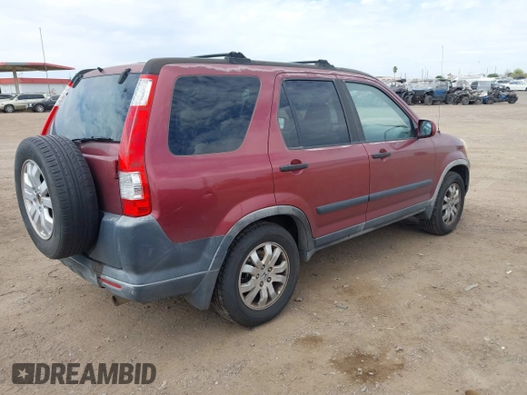 2006 Honda CR-V EX with VIN JHLRD78816C046414, listed as a IAAI auction lot 41924439 with 270,531 mi miles and . Bid and sale history available at carsss.com. Image 4.