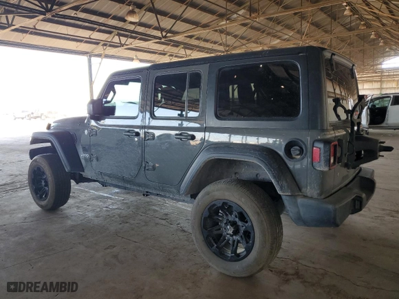 2019 Jeep Wrangler Unlimited Sport S with VIN 1C4HJXDN3KW573568, listed as a Copart auction lot 44257035 with 67,775 mi miles and Clean Title. Bid and sale history available at carsss.com. Image 2.