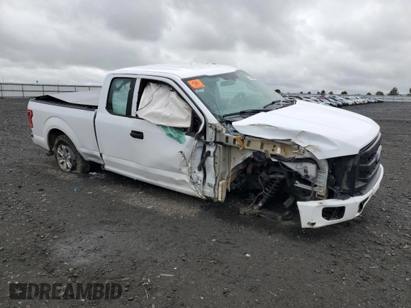 2016 Ford F-150 XLT with VIN 1FTEX1EP0GKE17873, listed as a Copart auction lot 57245885 with 133,856 mi miles and Salvage title. Bid and sale history available at DreamBid. Image 4.