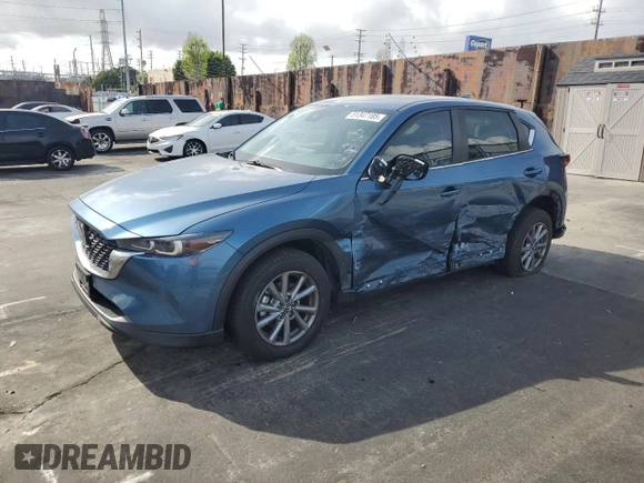 2023 Mazda CX-5 2.5 S with VIN JM3KFBAM7P0161712, listed as a Copart auction lot 51347185 with 29,669 mi miles and Salvage Title. Bid and sale history available at carsss.com. Image 1.