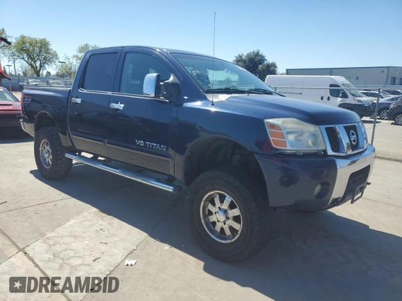 2006 Nissan Titan SE with VIN 1N6AA07BX6N540330, listed as a Copart auction lot 50526555 with 233,859 mi miles and Clean title. Bid and sale history available at DreamBid. Image 4.
