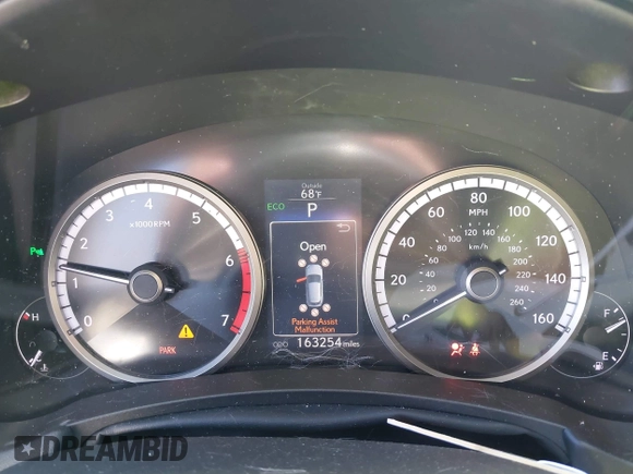 2015 Lexus NX 200t with VIN JTJYARBZ8F2004307, listed as a IAAI auction lot 41985535 with 163,254 mi miles. Bid and sale history available at carsss.com. Image 7.