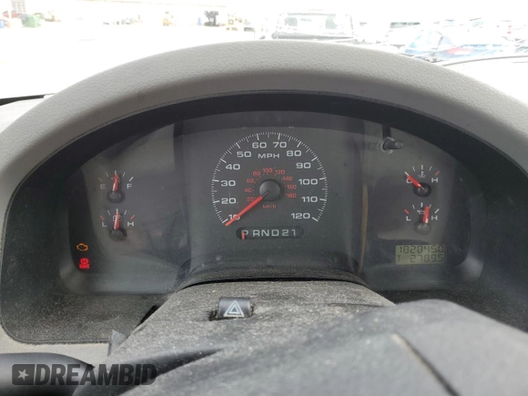 2005 Ford F-150 XL with VIN 1FTRF14W75NB60929, listed as a Copart auction lot 50913565 with 182,845 mi miles and Salvage Title. Bid and sale history available at carsss.com. Image 9.