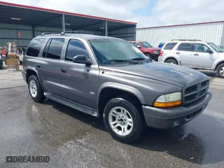 2002 Dodge Durango Sport with VIN 1B4HR38N32F213399, listed as a IAAI auction lot 41927441 with 288,016 mi miles. Bid and sale history available at carsss.com. Image 1.