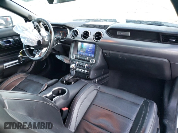 2022 Ford Mustang GT Premium with VIN 1FATP8FF1N5116262, listed as a Copart auction lot 43516955 with 48,341 mi miles and Salvage title. Bid and sale history available at DreamBid. Image 8.