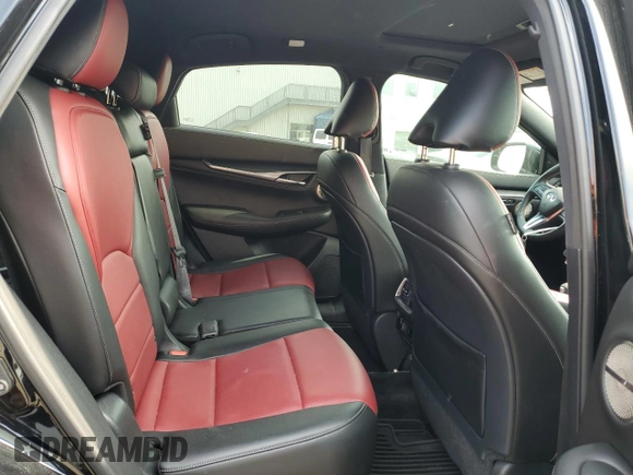 2022 Infiniti QX55 Sensory with VIN 3PCAJ5L30NF101911, listed as a Copart auction lot 65155474 with 57,589 mi miles and Salvage title. Bid and sale history available at DreamBid. Image 10.