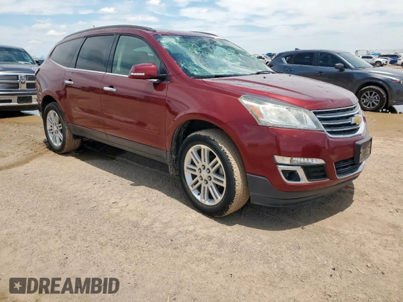 2015 Chevrolet Traverse LT with VIN 1GNKRGKD6FJ202052, listed as a Copart auction lot 60424455 with 84,293 mi miles and Clean title. Bid and sale history available at DreamBid. Image 4.