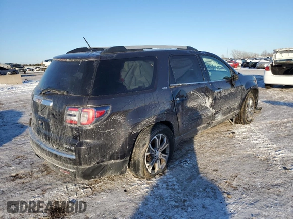 2015 GMC Acadia SLT with VIN 1GKKVRKD5FJ345840, listed as a Copart auction lot 45683865 with Not Provided miles and Salvage Title. Bid and sale history available at carsss.com. Image 3.