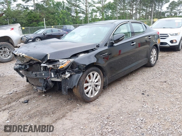 2014 Kia Optima EX z VIN 5XXGN4A77EG330968, wystawiony jako IAAI lot #42209541 z przebiegiem 106 888 mil mil oraz . Historia ofert i sprzedaży dostępna na DreamBid. Obrazek 2.