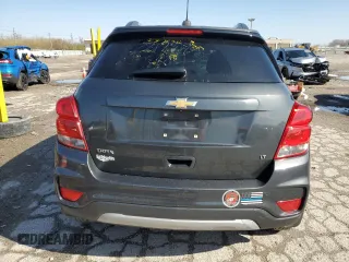 2017 Chevrolet Trax LT with VIN 3GNCJLSB9HL221757, listed as a Copart auction lot 52067785 with 89,750 mi miles and Salvage Title. Bid and sale history available at DreamBid. Image 6.
