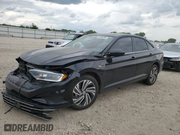 2021 Volkswagen Jetta SEL with VIN 3VWE57BU0MM024234, listed as a Copart auction lot 55984305 with 134,565 mi miles and Salvage title. Bid and sale history available at DreamBid. Image 1.