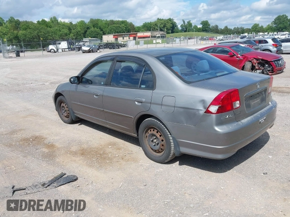 2004 Honda Civic LX z VIN 1HGES16504L012390, wystawiony jako IAAI lot #42312734 z przebiegiem 166 473 mil mil oraz . Historia ofert i sprzedaży dostępna na DreamBid. Obrazek 3.