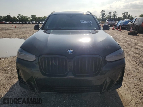 2023 BMW X3 sDrive30i z VIN 5UX43DP05P9P87523, wystawiony jako Copart lot #56310965 z przebiegiem 24 834 mil mil oraz Szkoda całkowita • Salvage title. Historia ofert i sprzedaży dostępna na DreamBid. Obrazek 5.