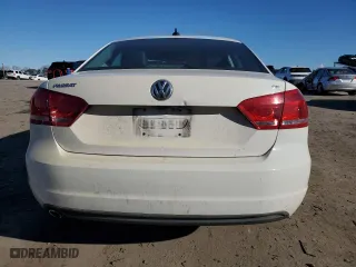 2013 Volkswagen Passat SE with VIN 1VWBP7A3XDC141312, listed as a Copart auction lot 45361805 with 103,070 mi miles and Clean Title. Bid and sale history available at carsss.com. Image 6.
